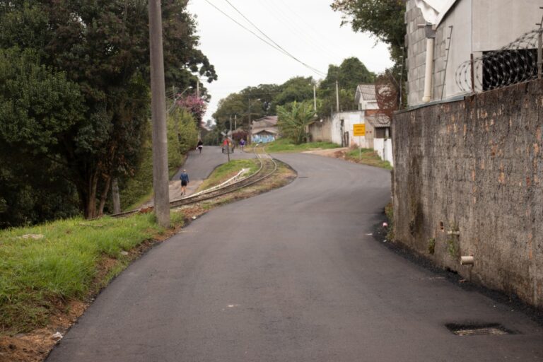 Rua Francisco Krainski no São Lourenço foi revitalizada