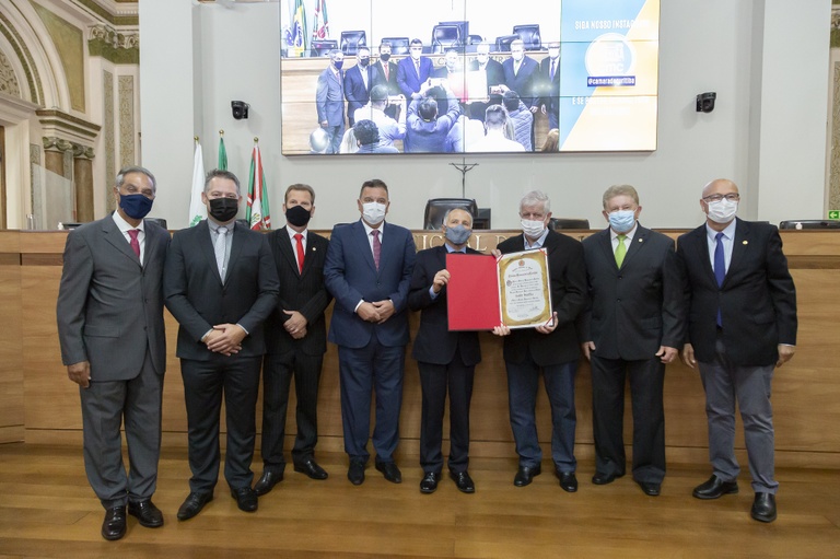 Fundador da Pro Tork recebe Cidadania Honorária na Câmara Municipal de Curitiba