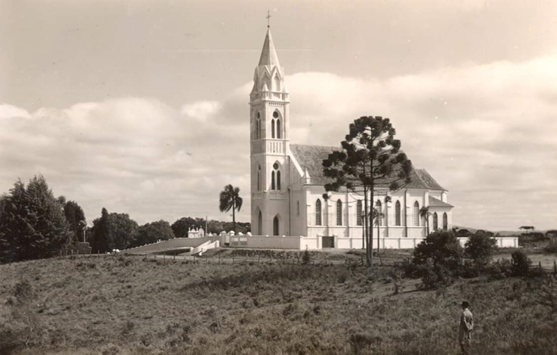 Registro histórico do bairro Santa Cândida. Foto: Acervo Danusia Walesko