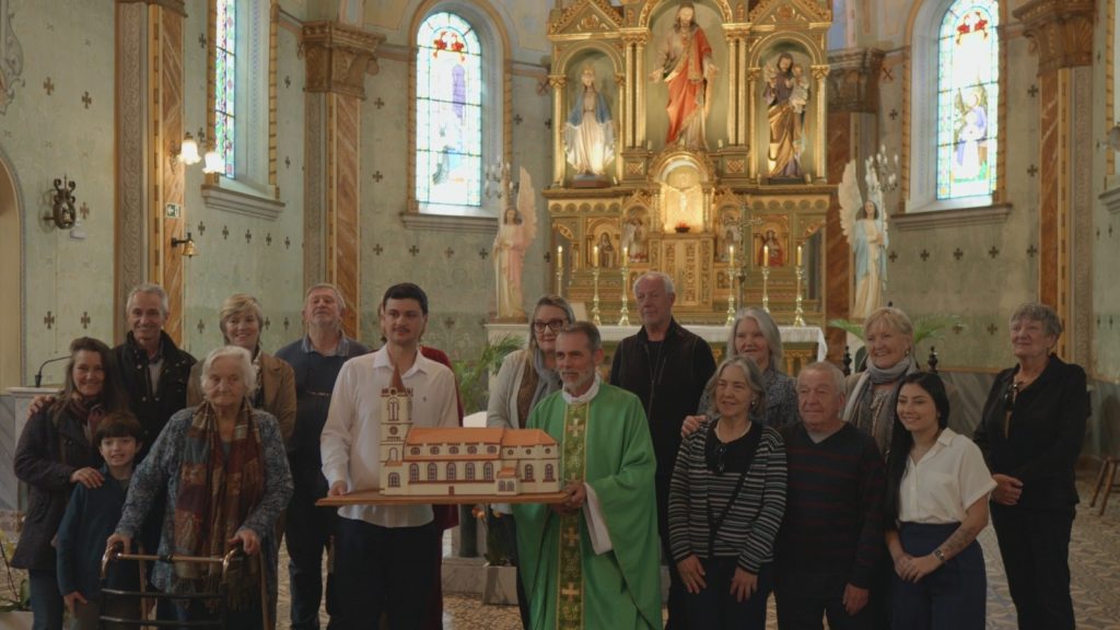 Maqueta da Paróquia Sant'Ana do Abranches por Pedro Kochanny