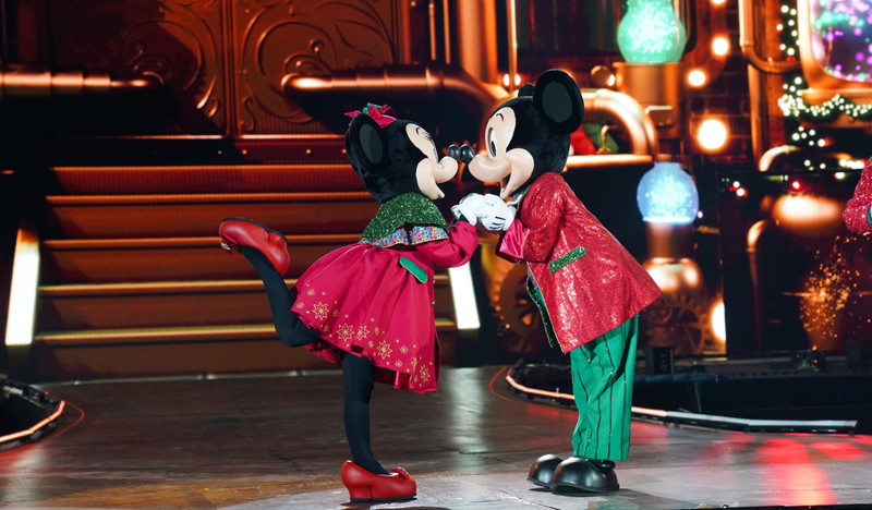 16/12 - estreia do show ao vivo do Disney Celebra: Um Natal Inesquecível. Foto: Divulgação