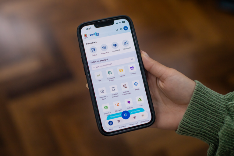 Curitiba App ganha nova interface para facilitar acesso aos serviços da Prefeitura
